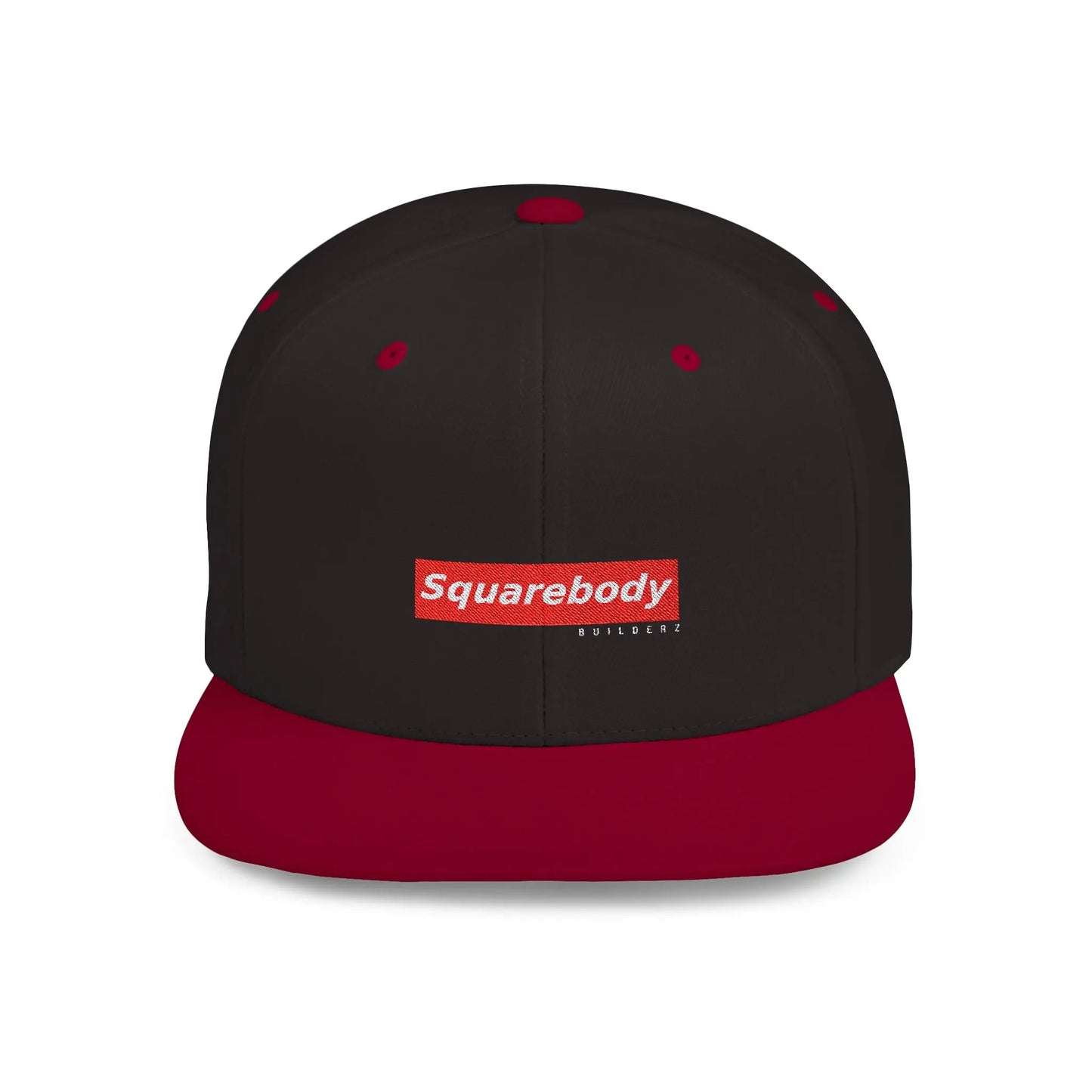 Squarebody Builderz Supreme LOGO embroidered snapback Printify