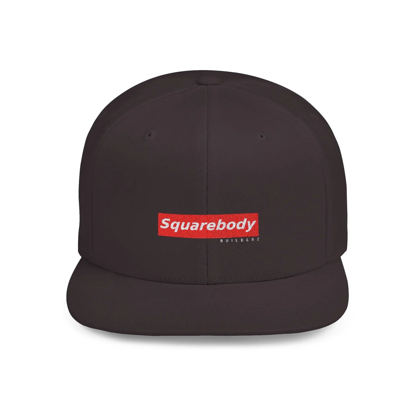 Squarebody Builderz Supreme LOGO embroidered snapback Printify