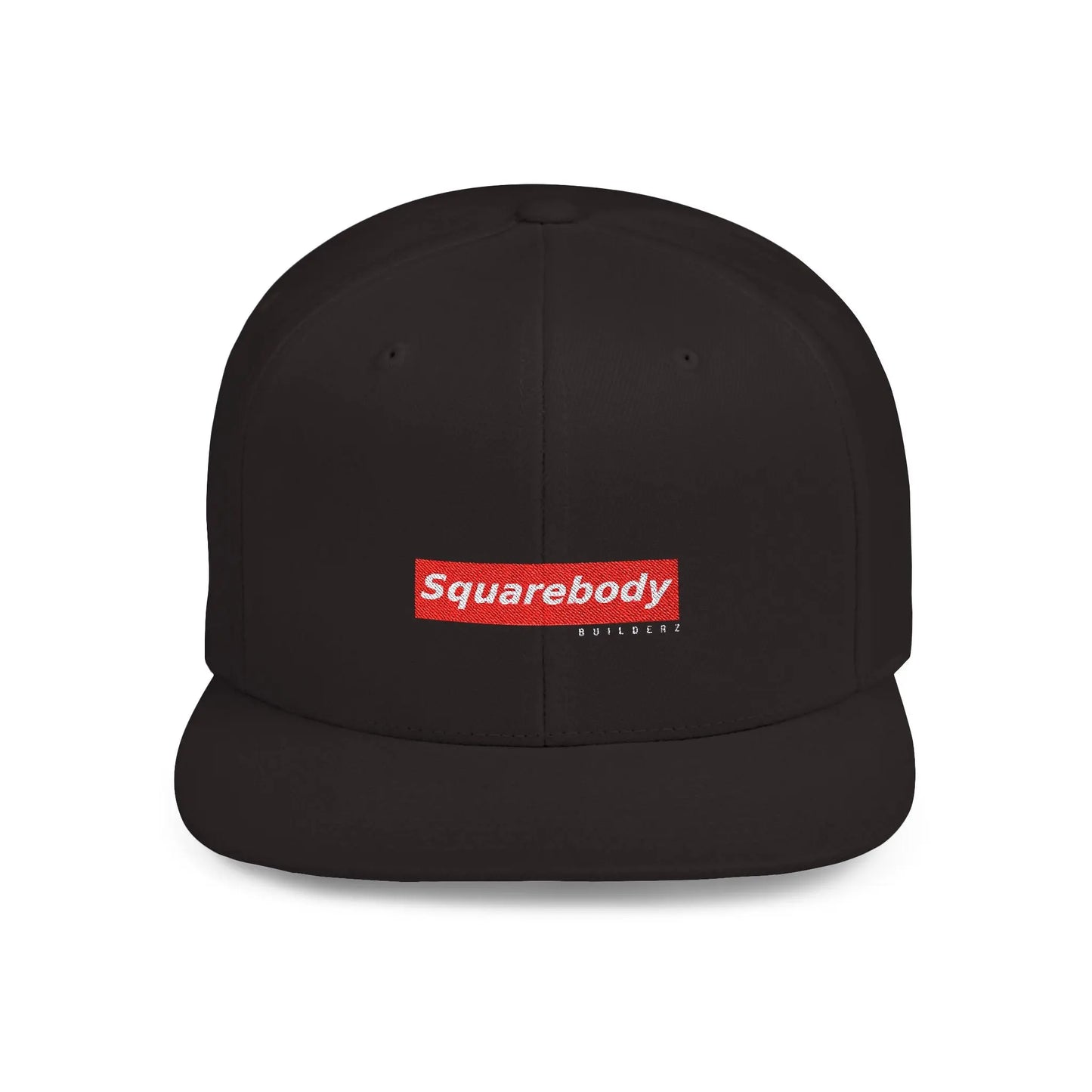 Squarebody Builderz Supreme LOGO embroidered snapback Printify