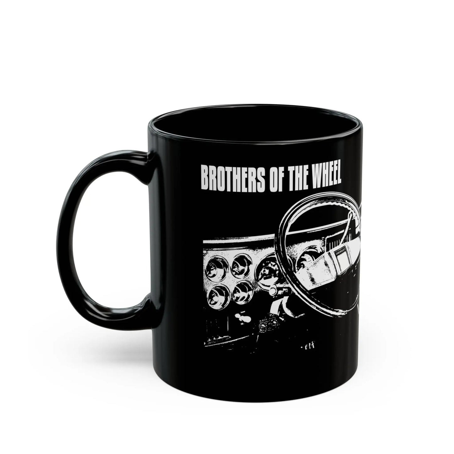 BROTHERS OF THE WHEEL C10 truck Coffee Lover's Drinkware Printify