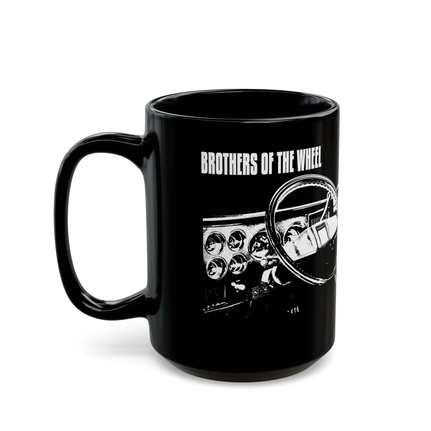 BROTHERS OF THE WHEEL C10 truck Coffee Lover's Drinkware Printify