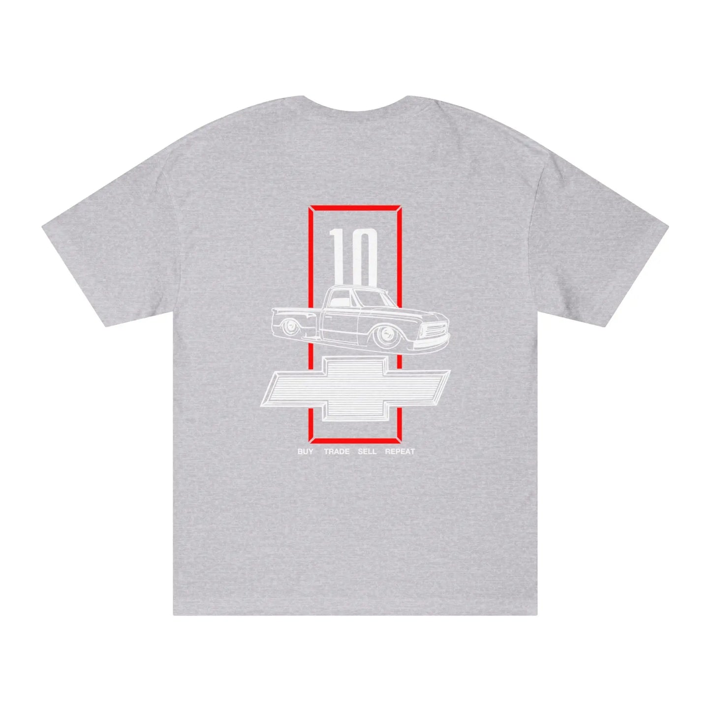 BUY SELL TRADE REPEAT Unisex Classic Tee Printify