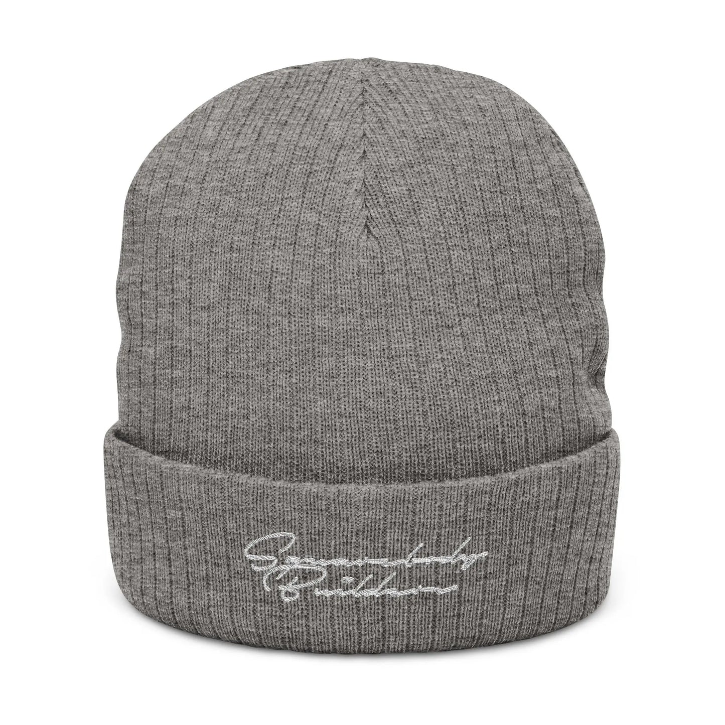 Beanie Hat - Squarebody Builderz Ribbed Beanie Signature Series Printify
