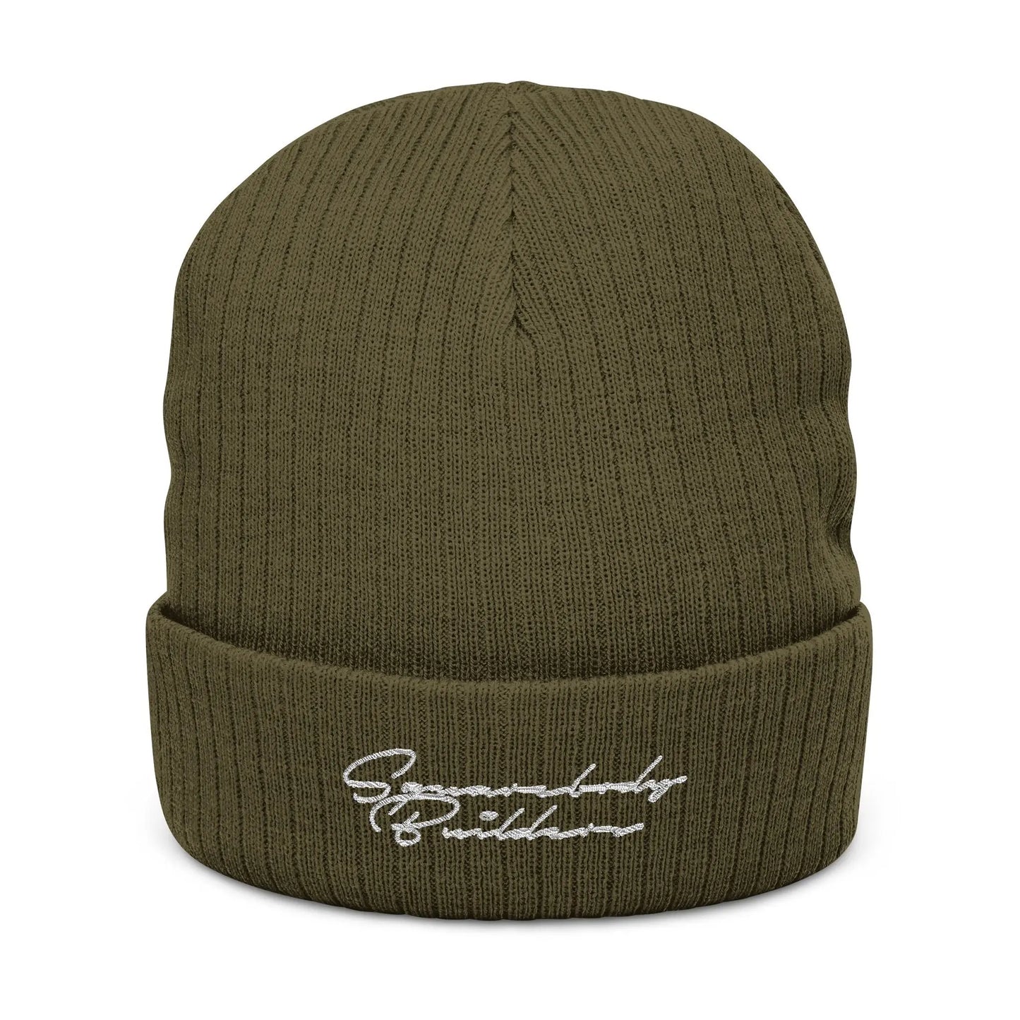 Beanie Hat - Squarebody Builderz Ribbed Beanie Signature Series Printify