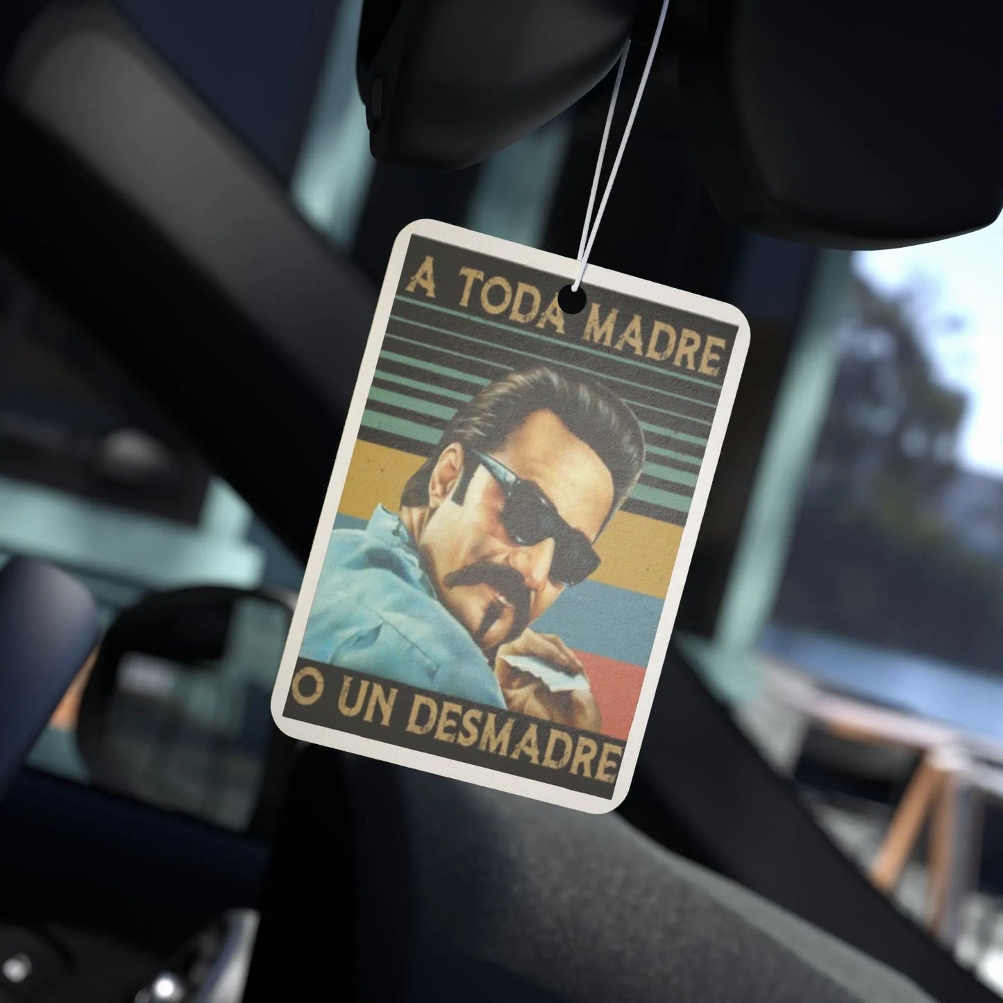 Car Air Freshener - 'A Toda Madre' Blood in Blood Out Movie Inspired Scented Ornament Printify