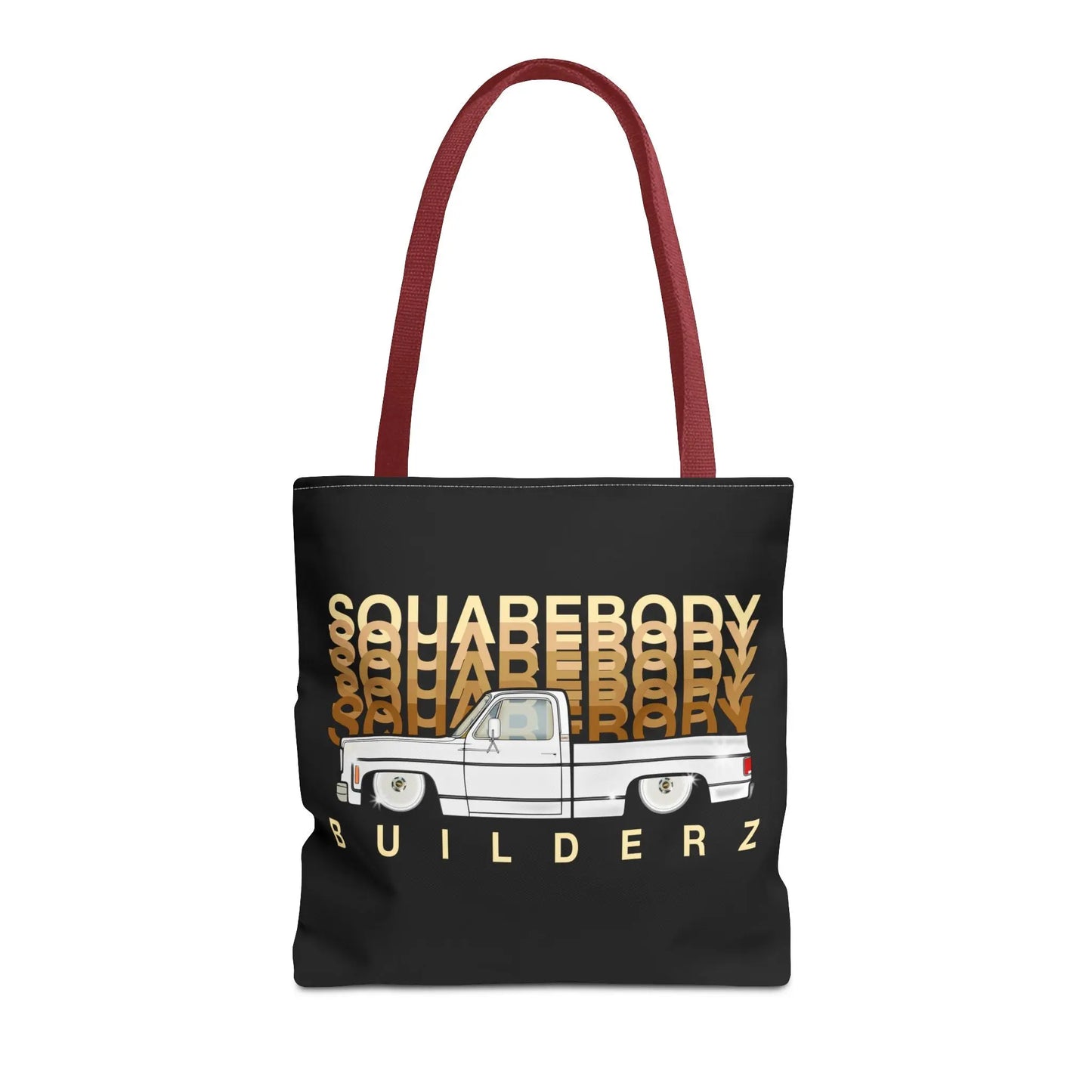 SQUAREBODY BUILDERZ Tote Bag (AOP) Printify