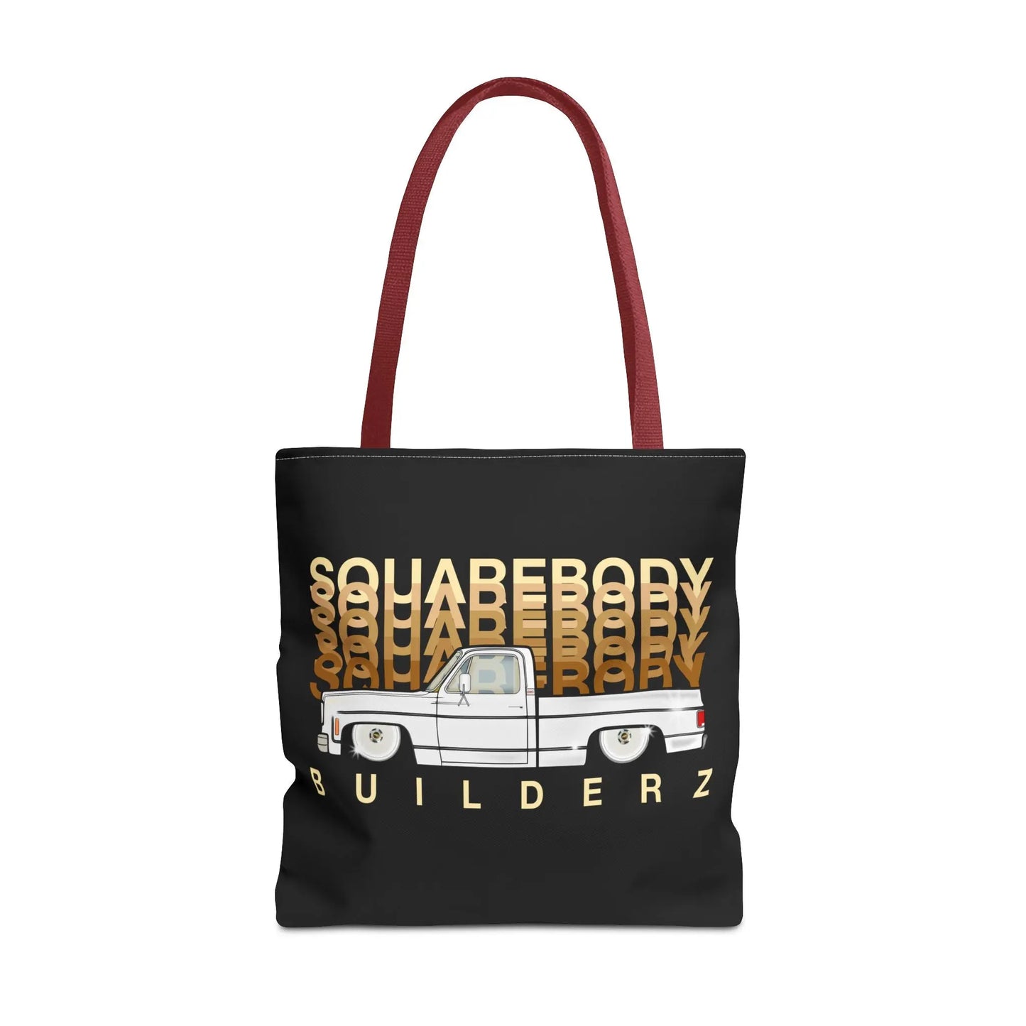 SQUAREBODY BUILDERZ Tote Bag (AOP) Printify