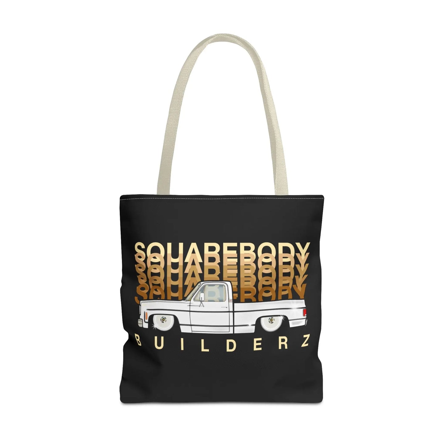 SQUAREBODY BUILDERZ Tote Bag (AOP) Printify