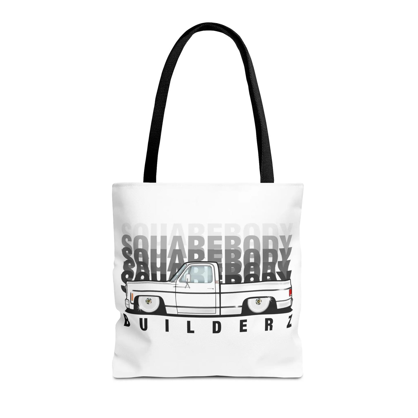 SQUAREBODY BUILDERZ Tote Bag (AOP) Printify