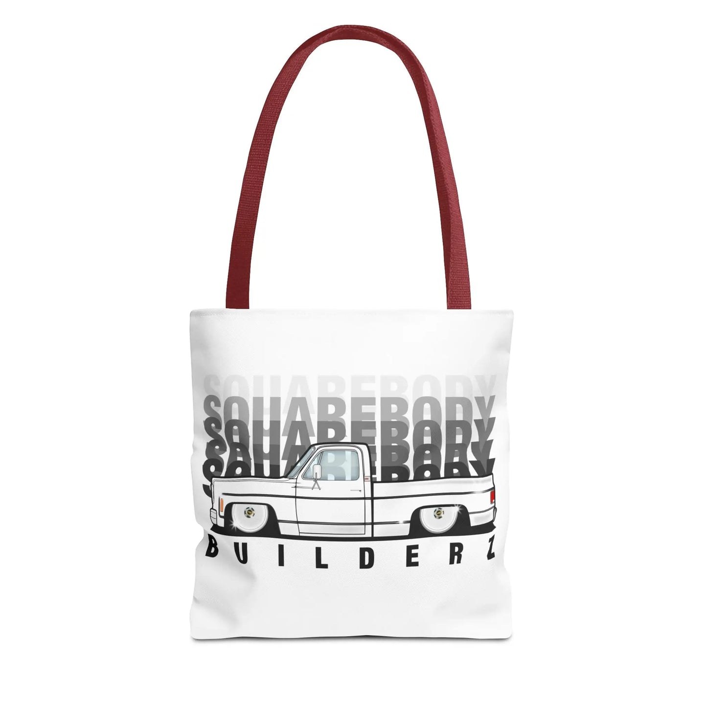 SQUAREBODY BUILDERZ Tote Bag (AOP) Printify