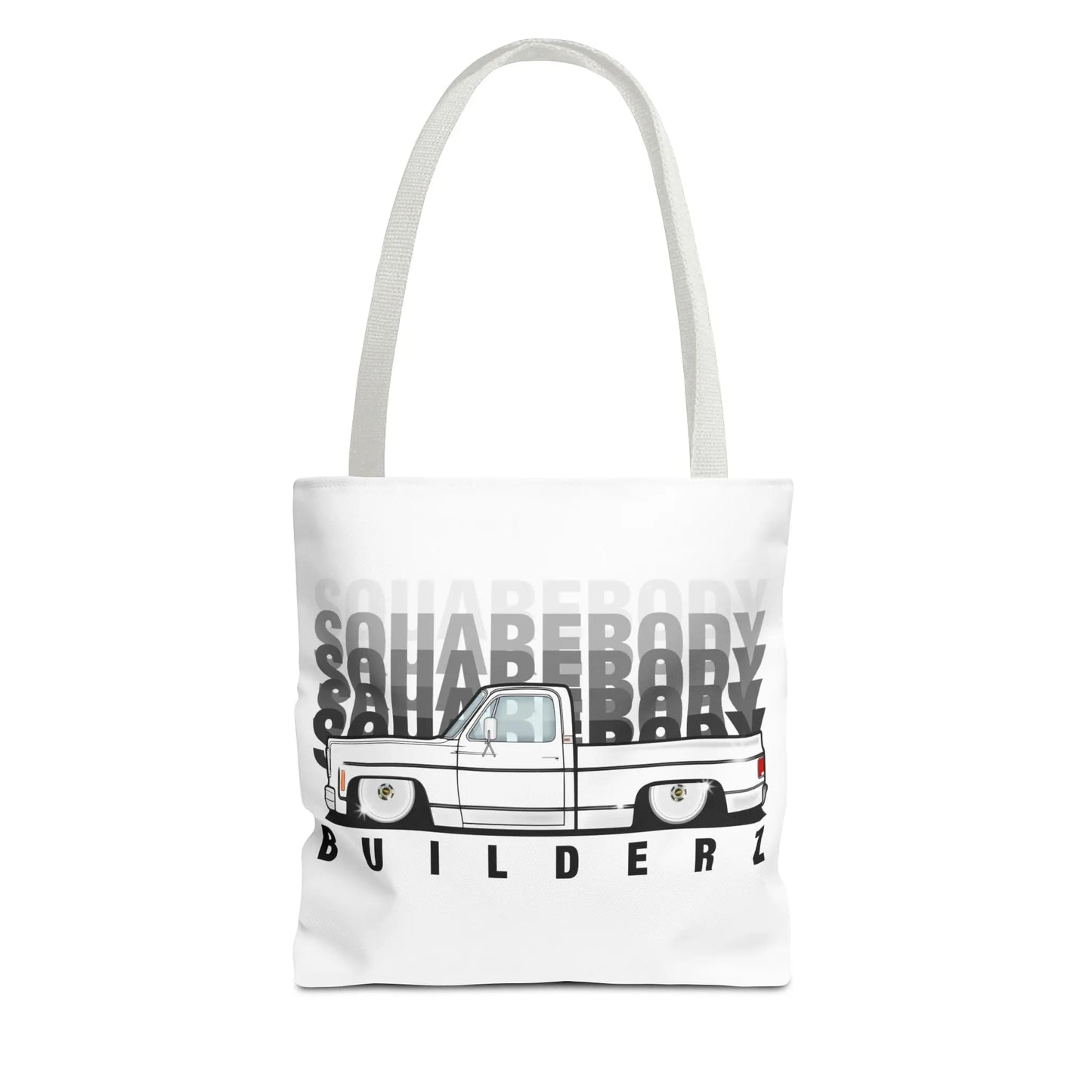 SQUAREBODY BUILDERZ Tote Bag (AOP) Printify