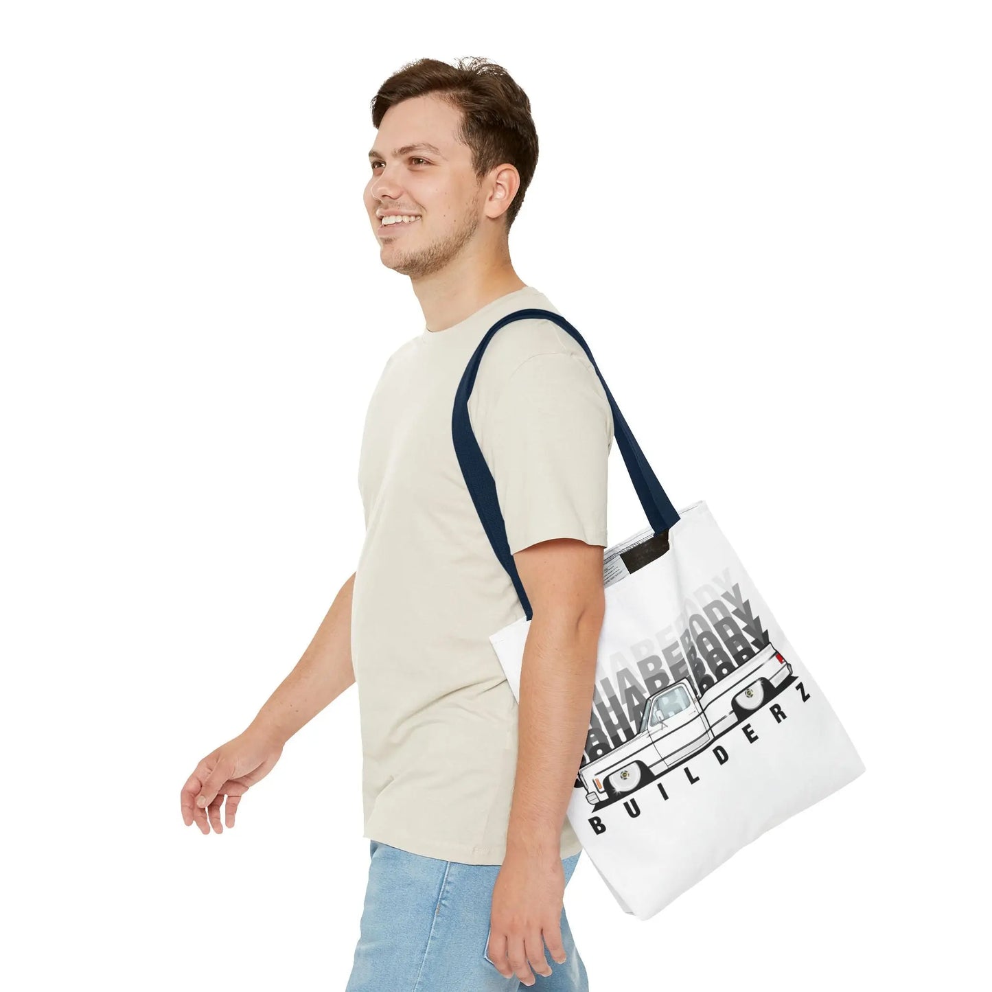 SQUAREBODY BUILDERZ Tote Bag (AOP) Printify