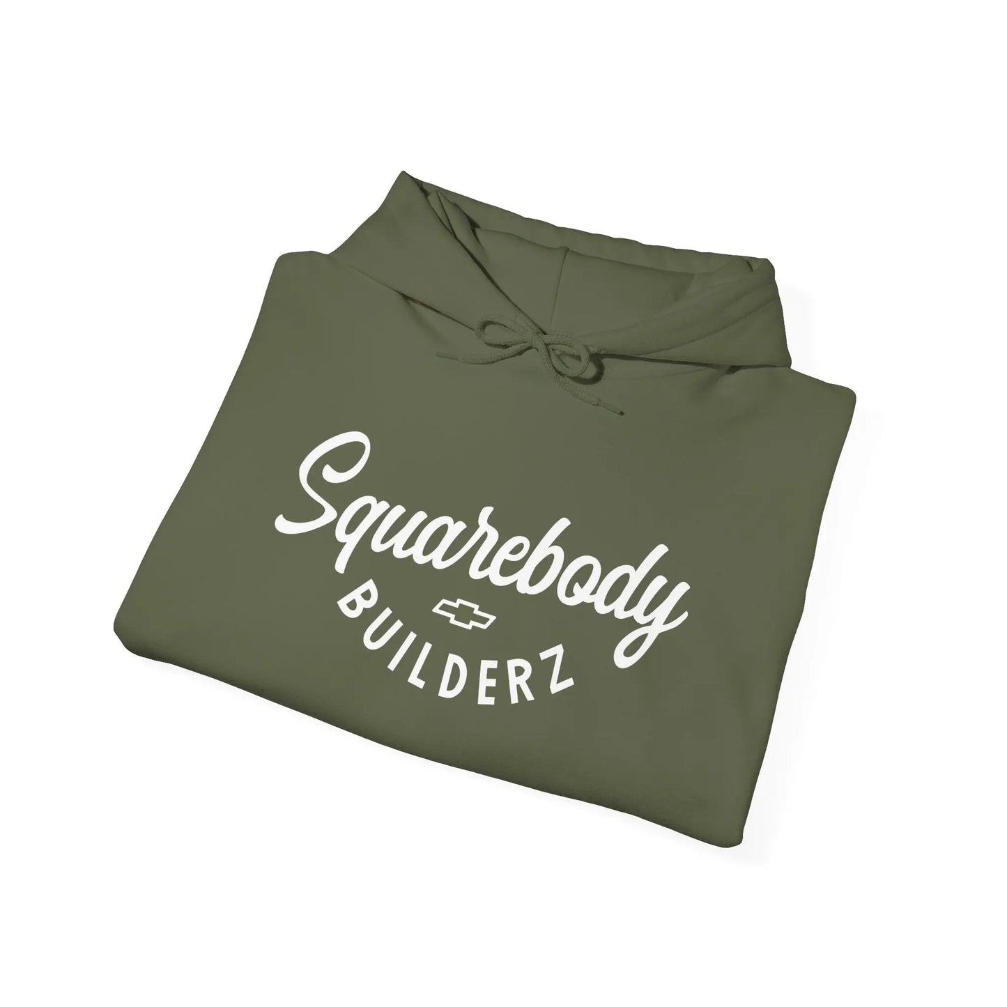 SQUAREBODY BUILDERZ logo Heavy Blend™ Hooded Sweatshirt Printify