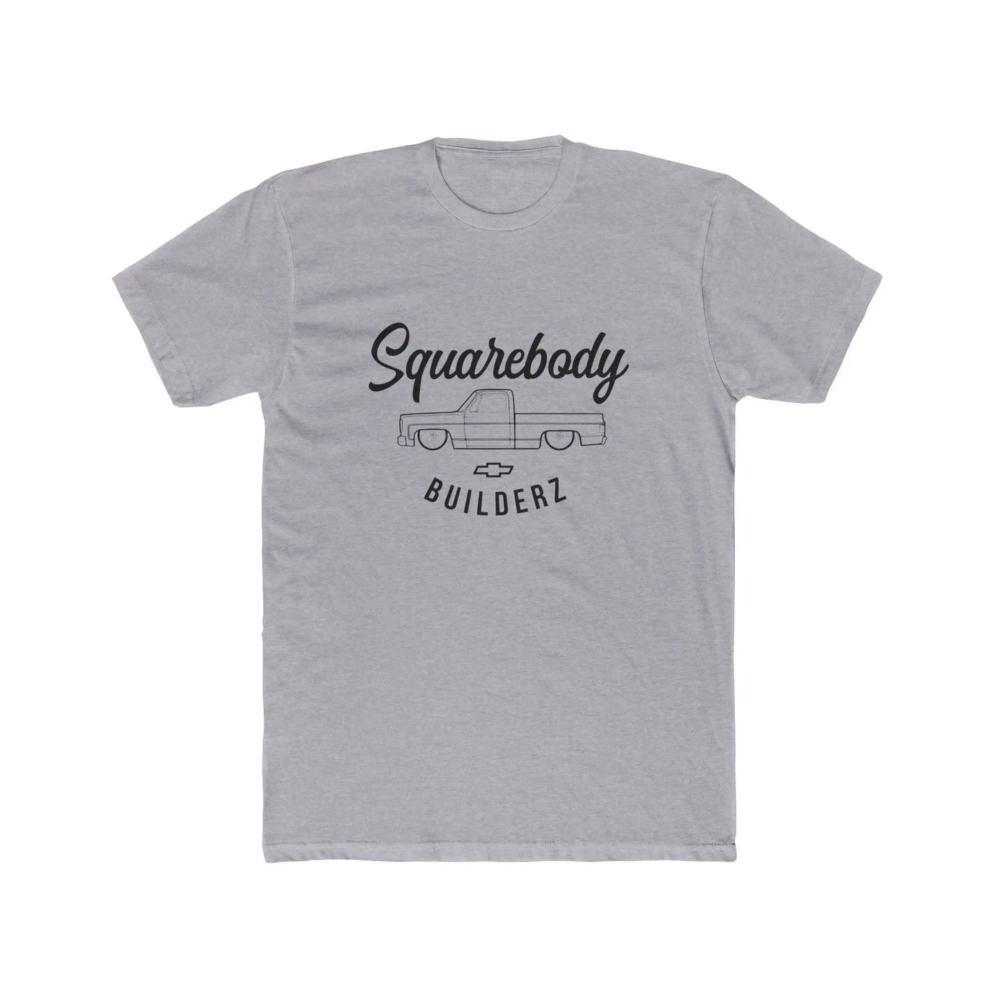 Squarebody Builderz Chevy truck LOGO tshirt Printify