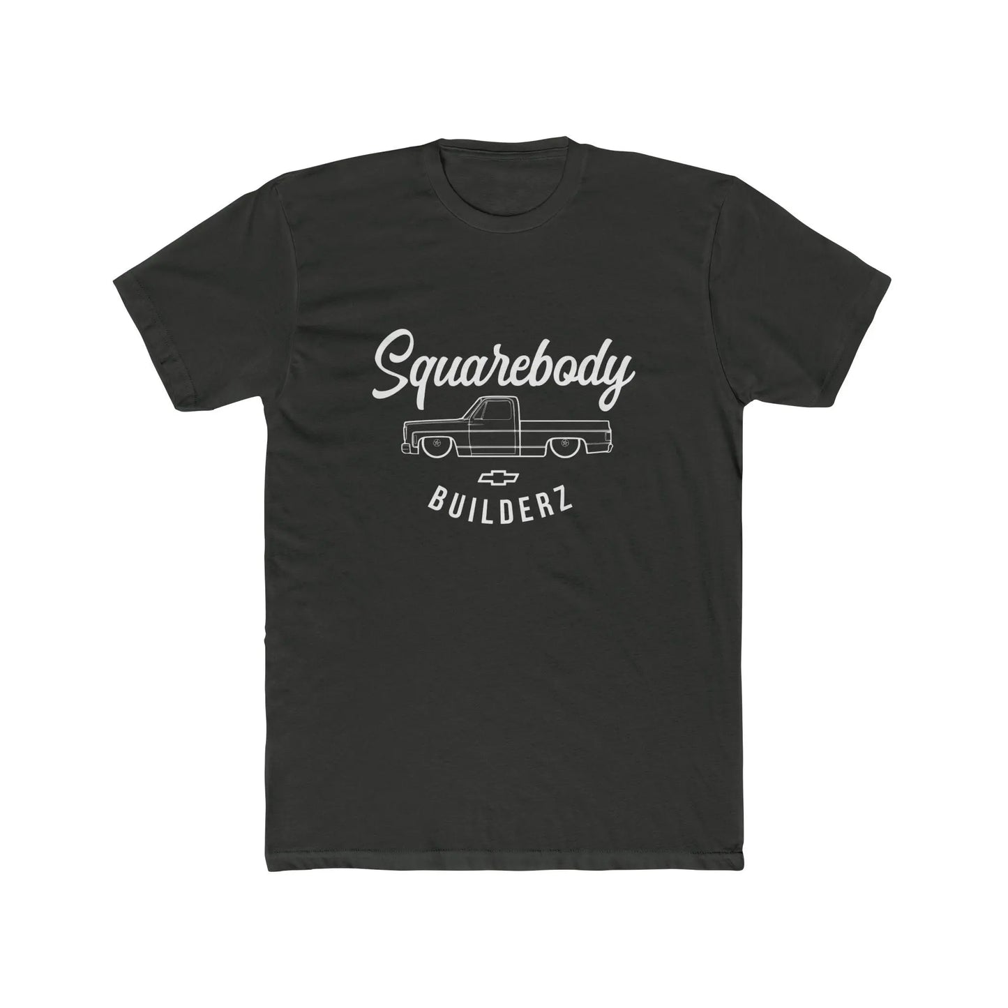 Squarebody Builderz Chevy truck LOGO tshirt Printify