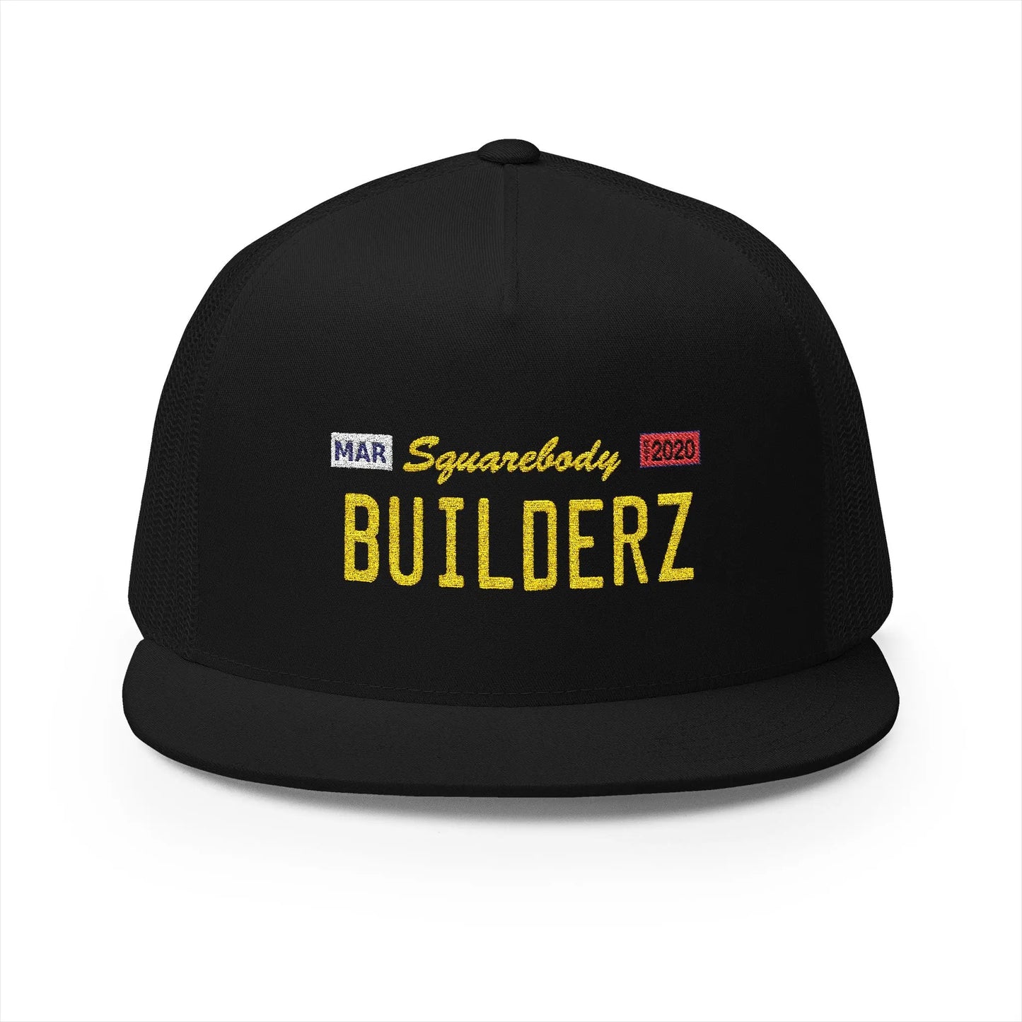 Squarebody Builderz Embroidered Trucker Cap Printify