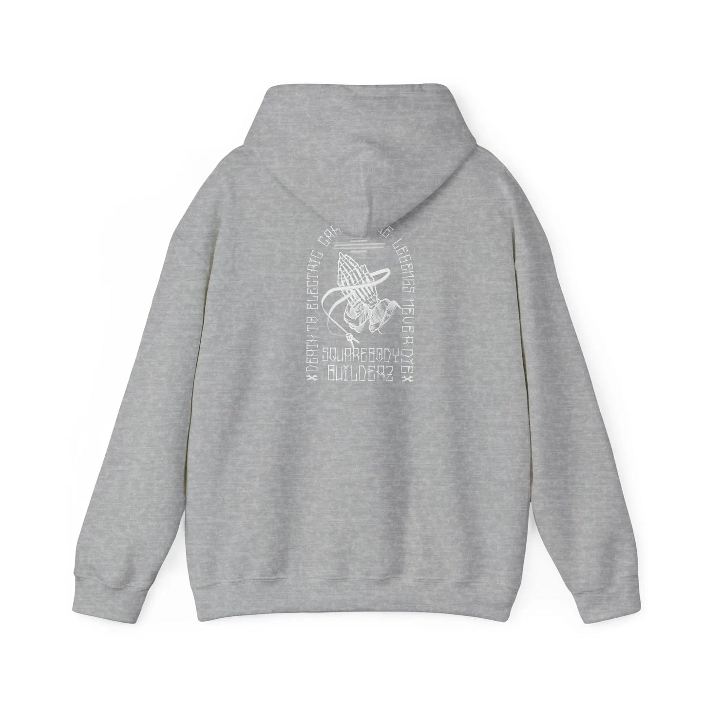 TRUE LEGENDS never DIE Hooded Sweatshirt Printify