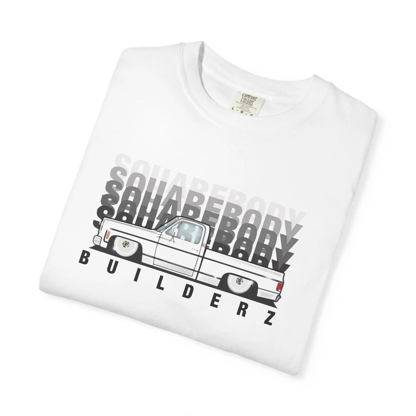 Vintage Wash Chevy C10 T-Shirt blk/wht Printify
