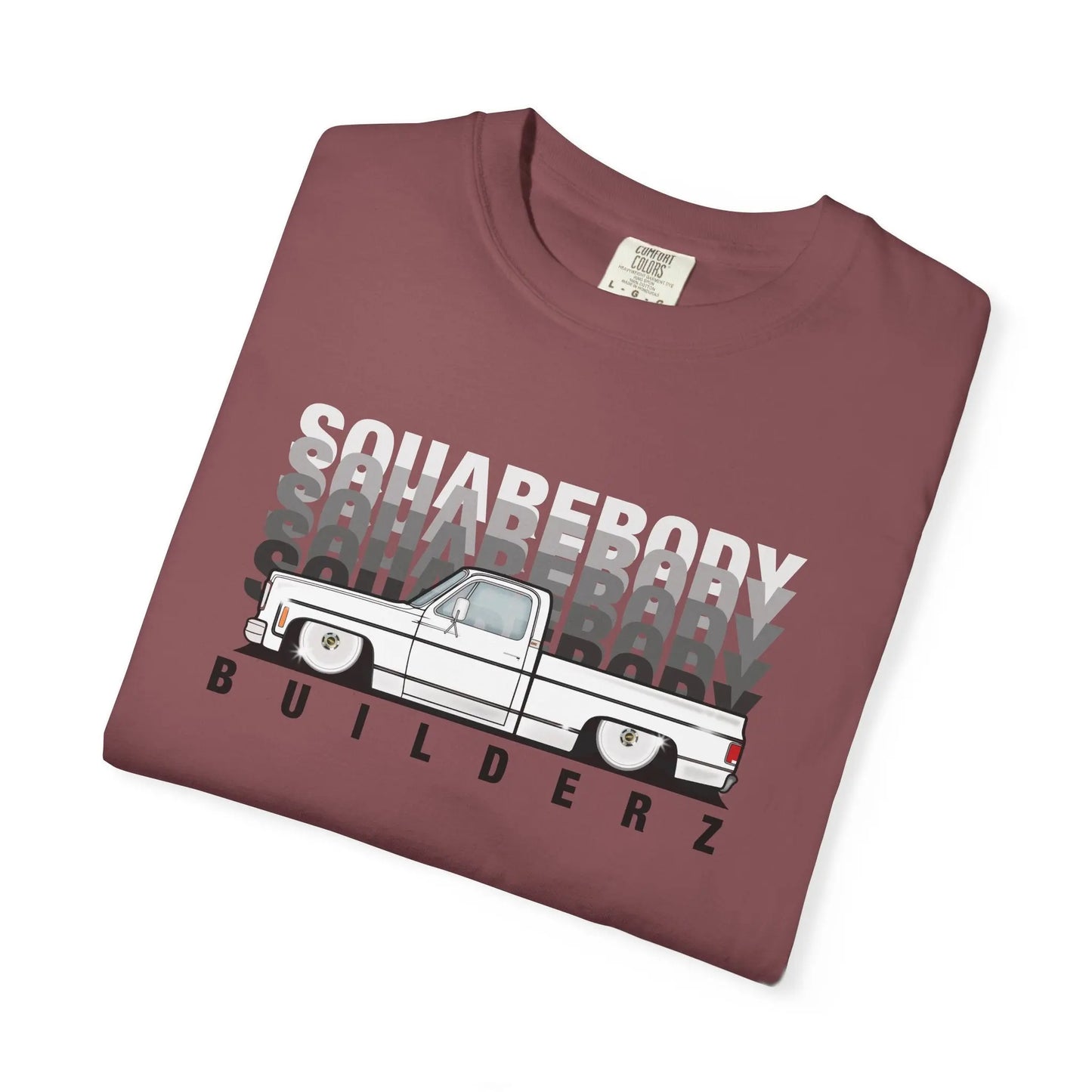 Vintage Wash Chevy C10 T-Shirt blk/wht Printify
