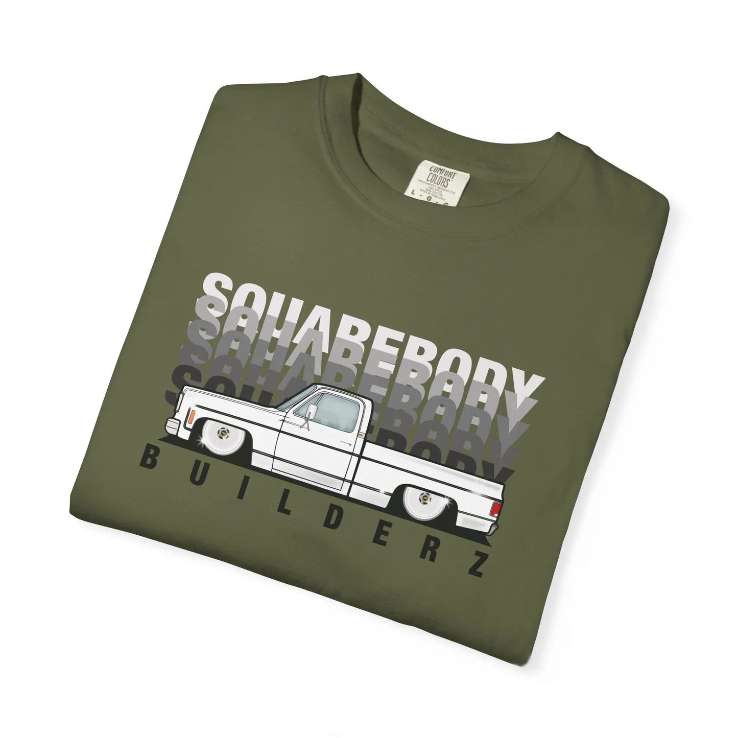 Vintage Wash Chevy C10 T-Shirt blk/wht Printify