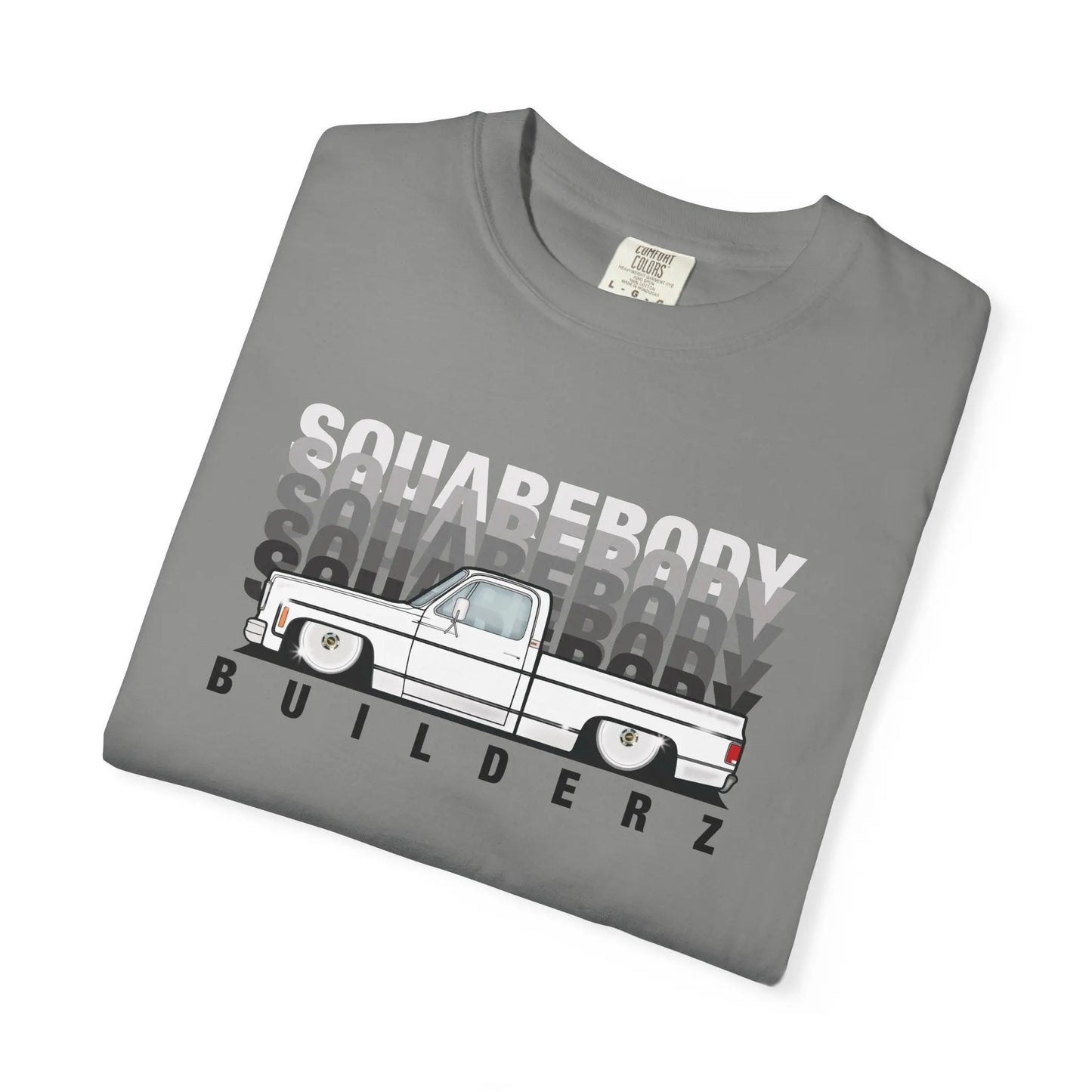 Vintage Wash Chevy C10 T-Shirt blk/wht Printify