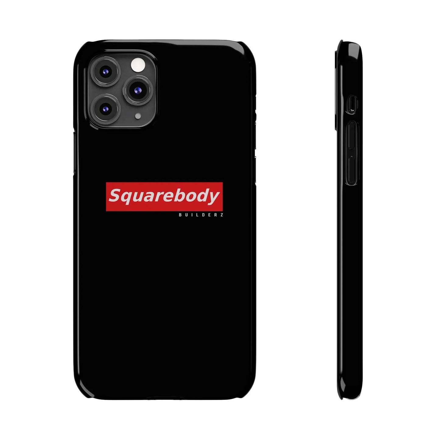 iPHONE Slim Phone Cases Squarebody Builderz SUPREME Printify