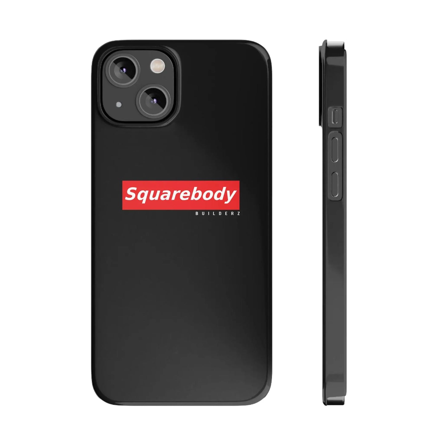 iPHONE Slim Phone Cases Squarebody Builderz SUPREME Printify