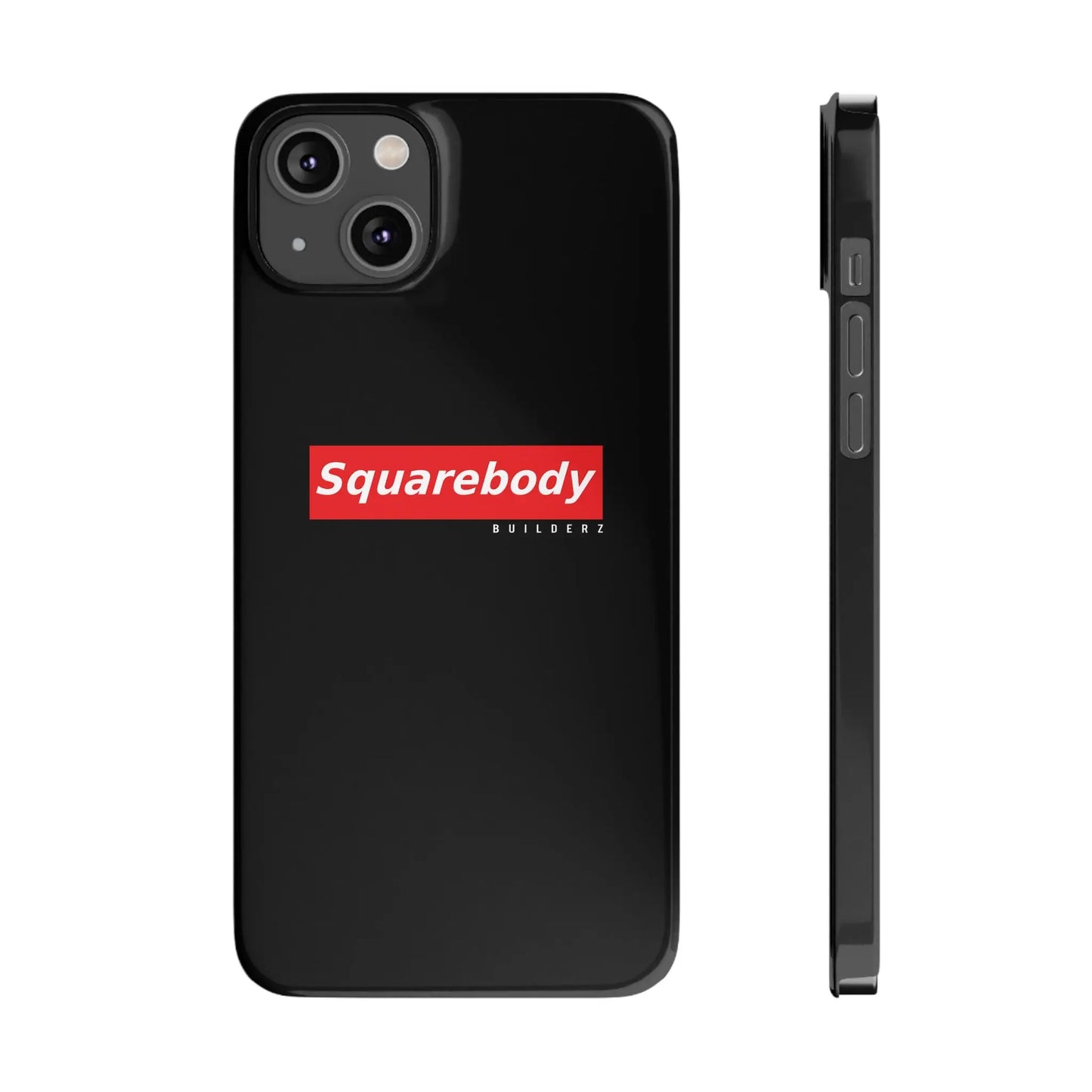 iPHONE Slim Phone Cases Squarebody Builderz SUPREME Printify