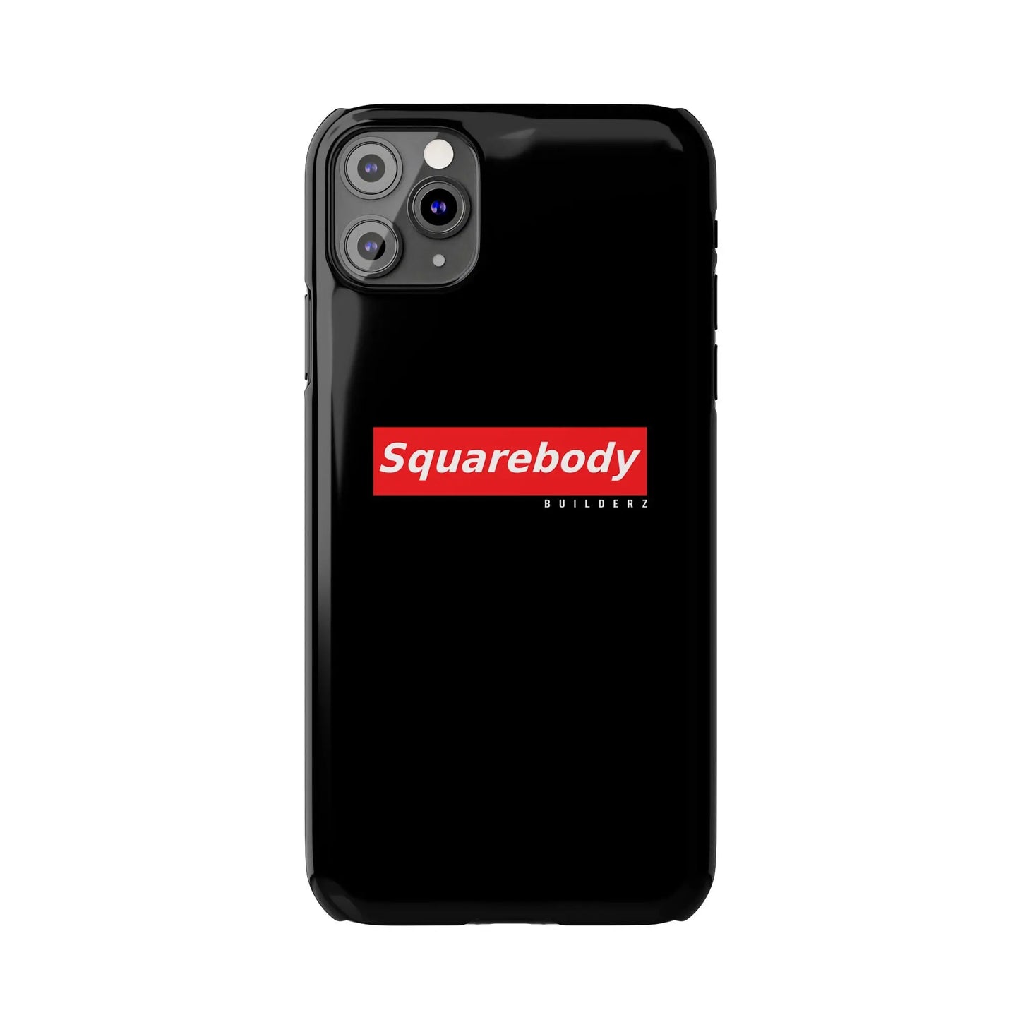 iPHONE Slim Phone Cases Squarebody Builderz SUPREME Printify