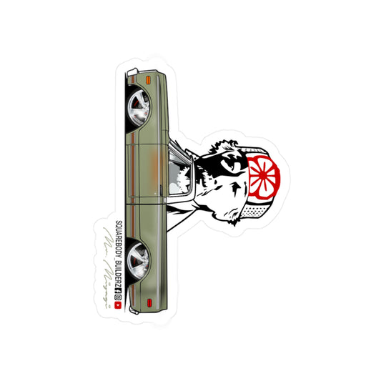 1969 C10 Mr. Miyagi Kiss-Cut Vinyl Decal