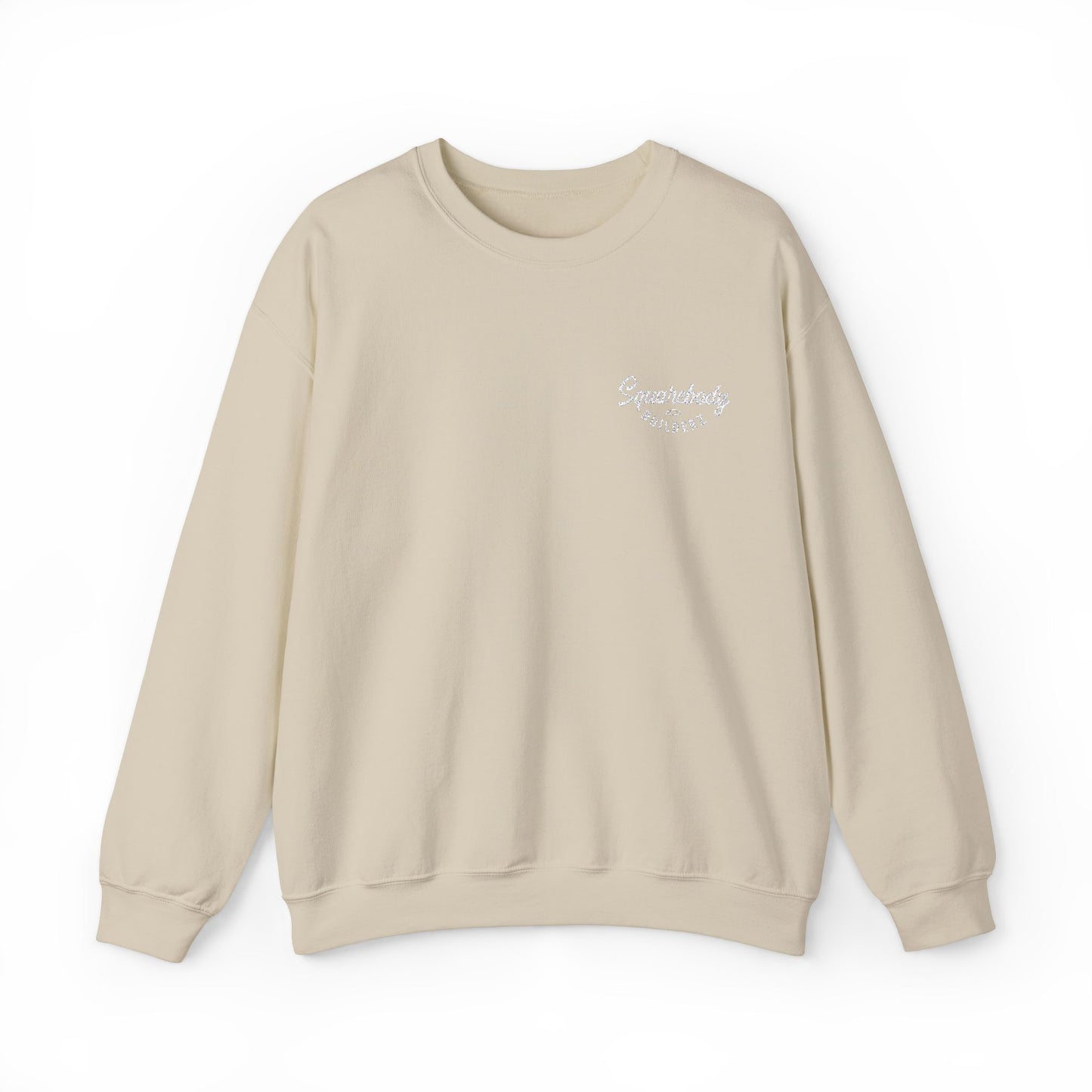 Embroidered LOGO crewneck sweater