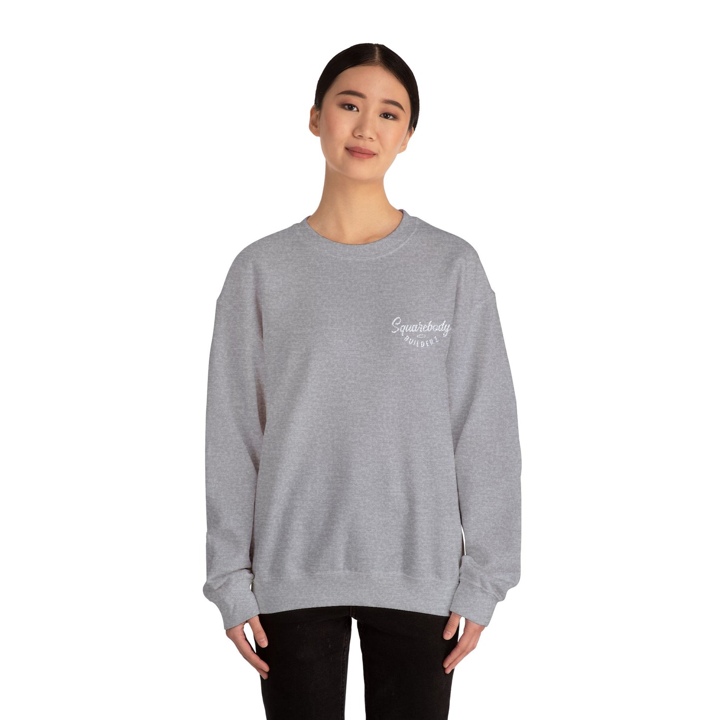 Embroidered LOGO crewneck sweater