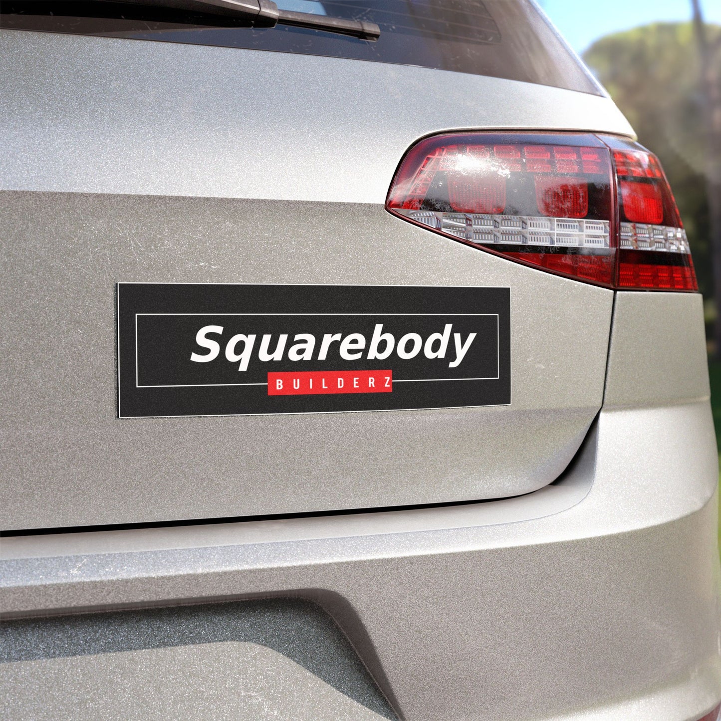SQUAREBODY_BUILDERZ Car Magnet