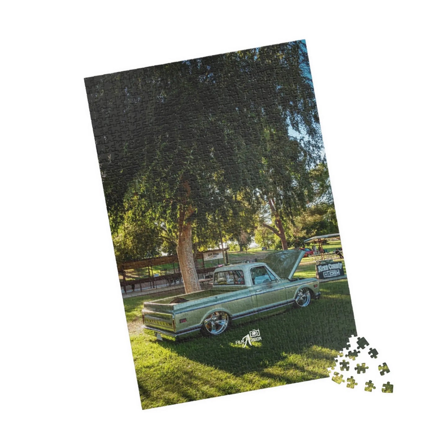 1969 chevy C10 Mr. MIYAGI PUZZLE Printify