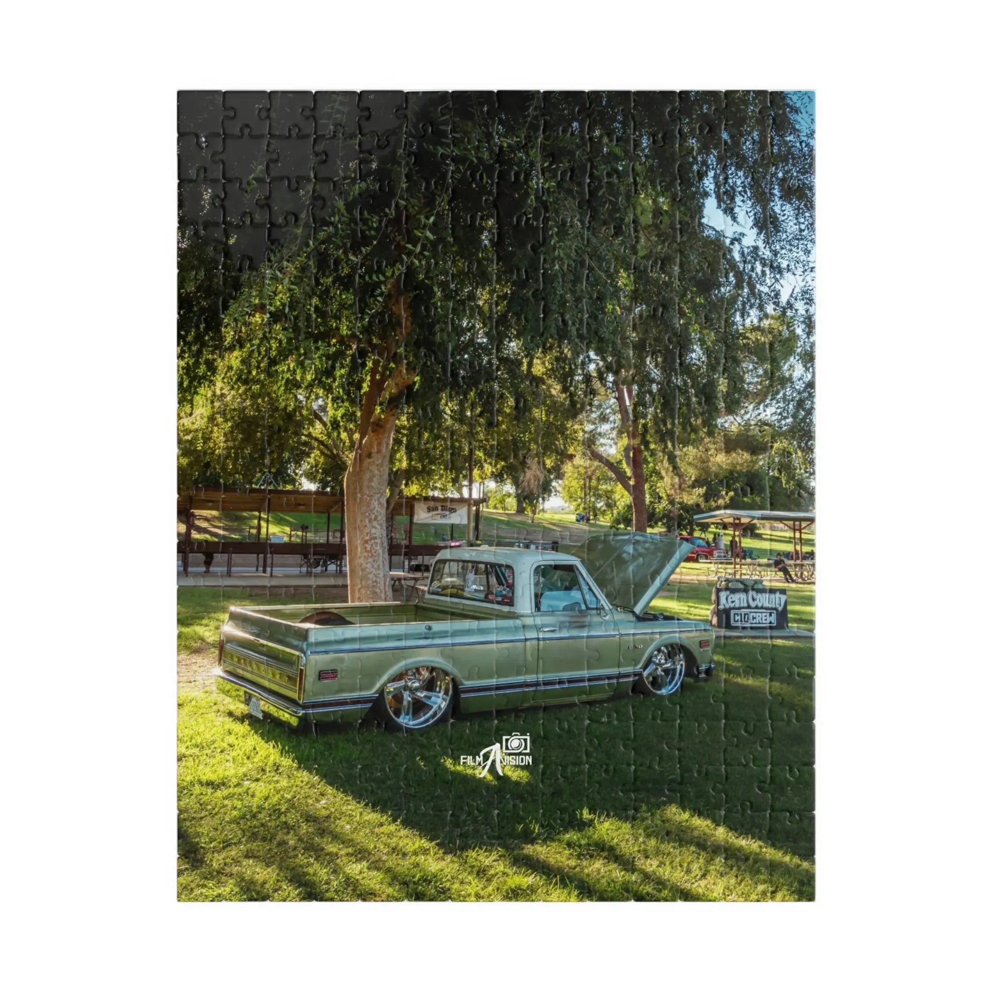 1969 chevy C10 Mr. MIYAGI PUZZLE Printify