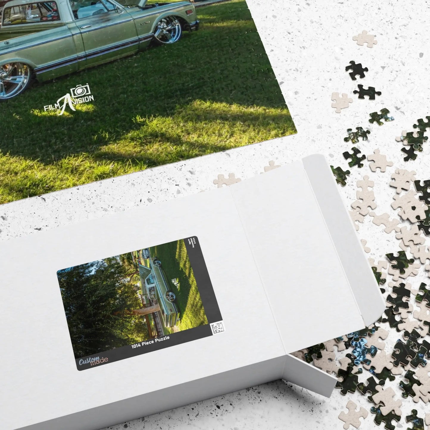 1969 chevy C10 Mr. MIYAGI PUZZLE Printify