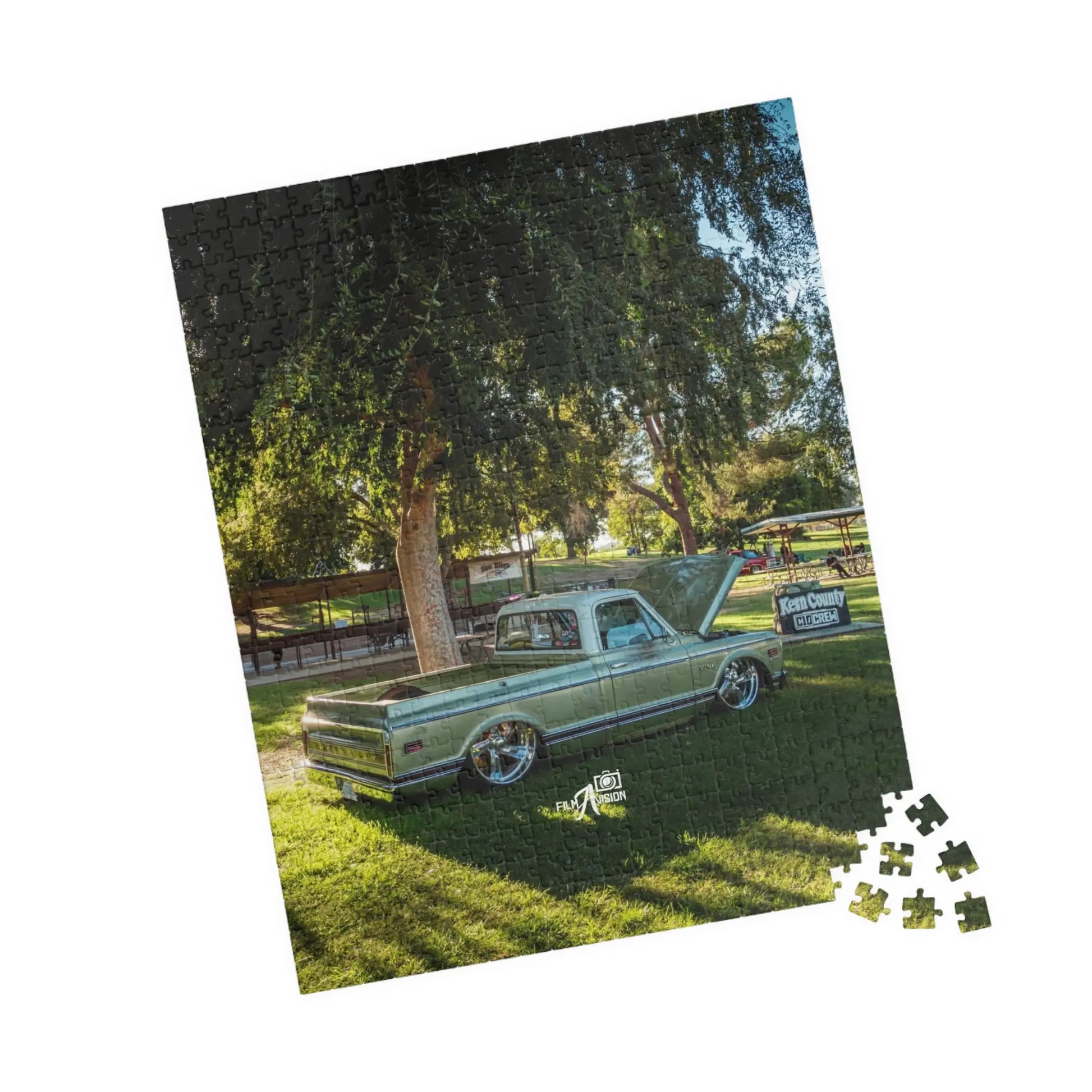 1969 chevy C10 Mr. MIYAGI PUZZLE Printify