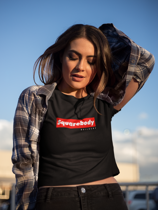 Women's Vintage Heavy Faded Crop Tee