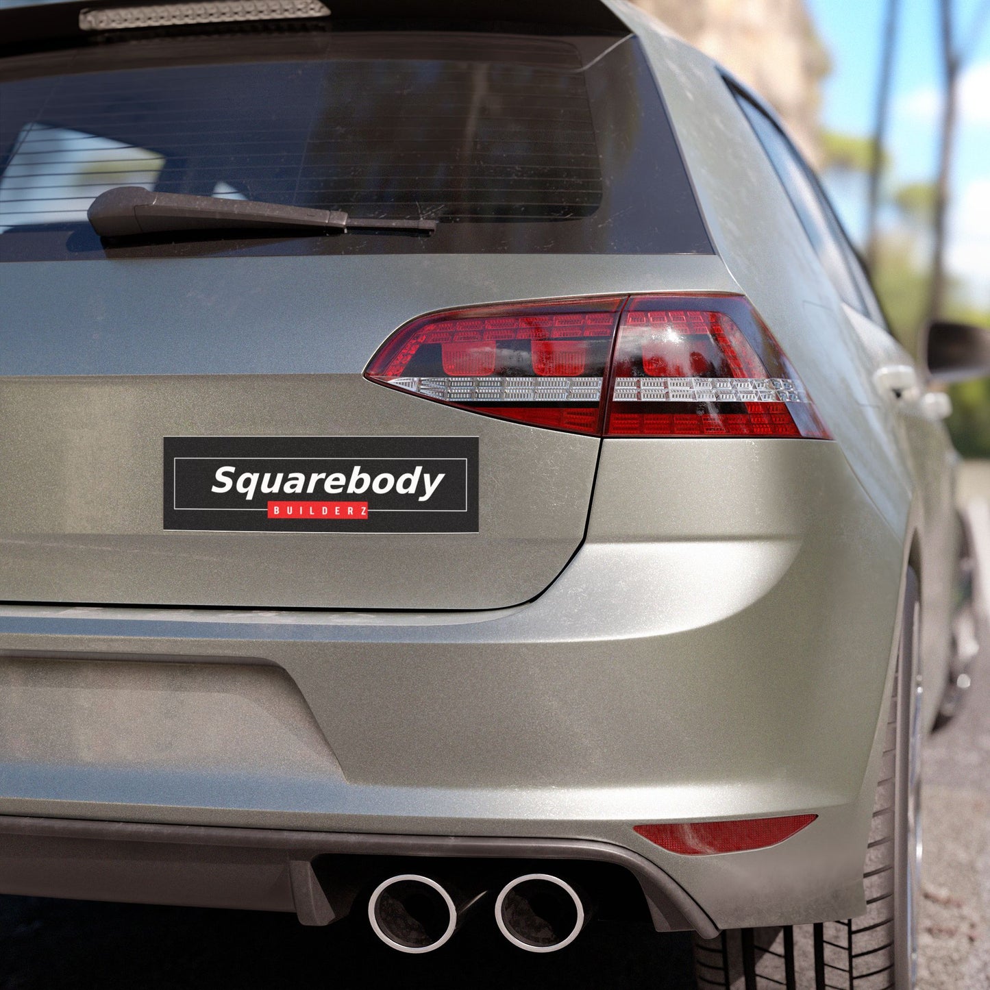 SQUAREBODY_BUILDERZ Car Magnet