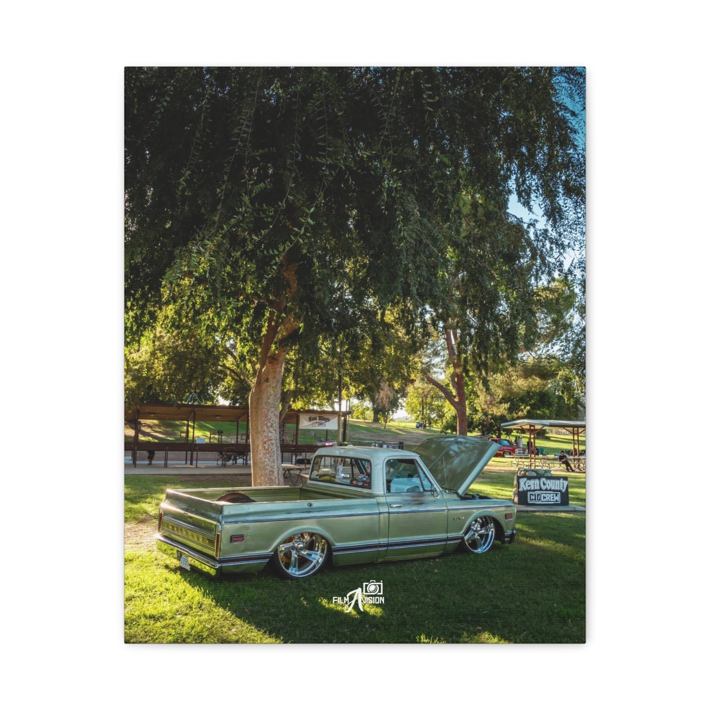1969 C10 MR. MIYAGI Matte stretched Canvas Artwork