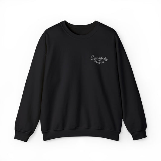 Embroidered LOGO crewneck sweater