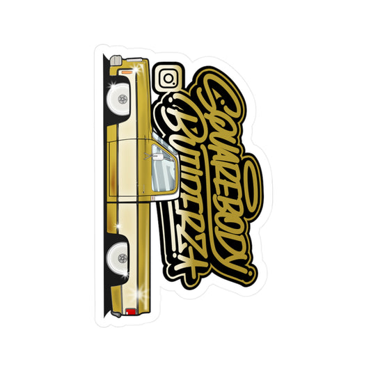 73 C10 Die Cut vinyl Sticker