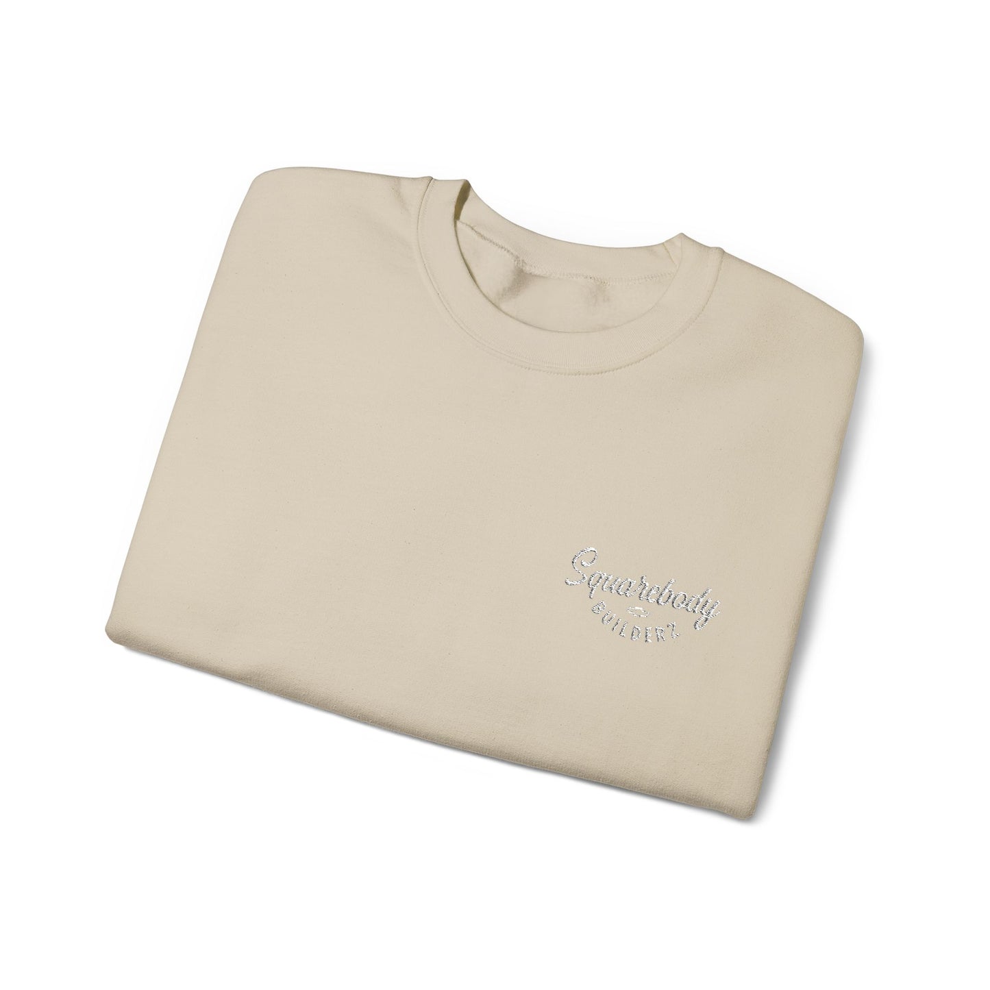 Embroidered LOGO crewneck sweater