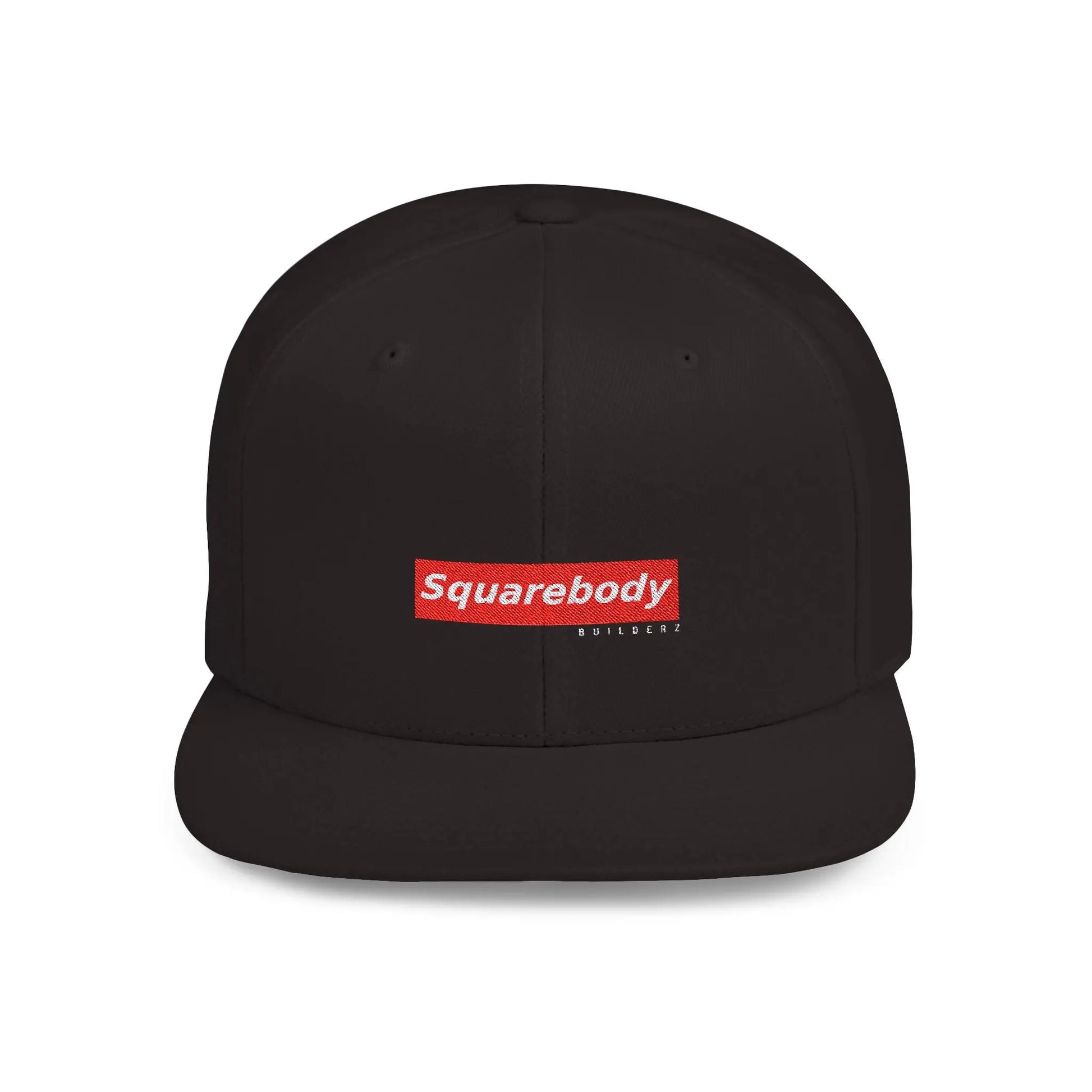 Squarebody Builderz Supreme LOGO embroidered snapback Printify
