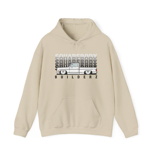 C10 FADED series BLK/WHT truck HOODIE sweater