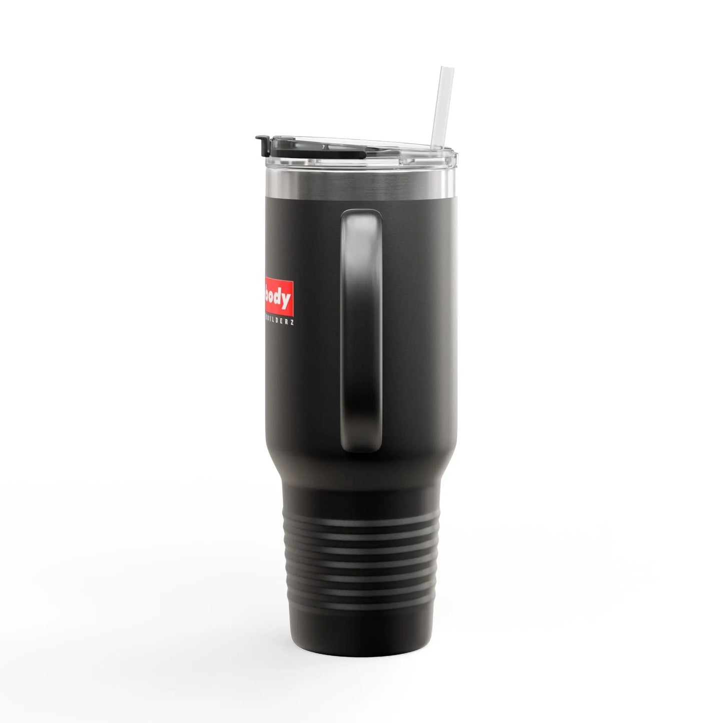 SQUAREBODY_BUILDERZ Insulated Travel Mug, 40oz Printify