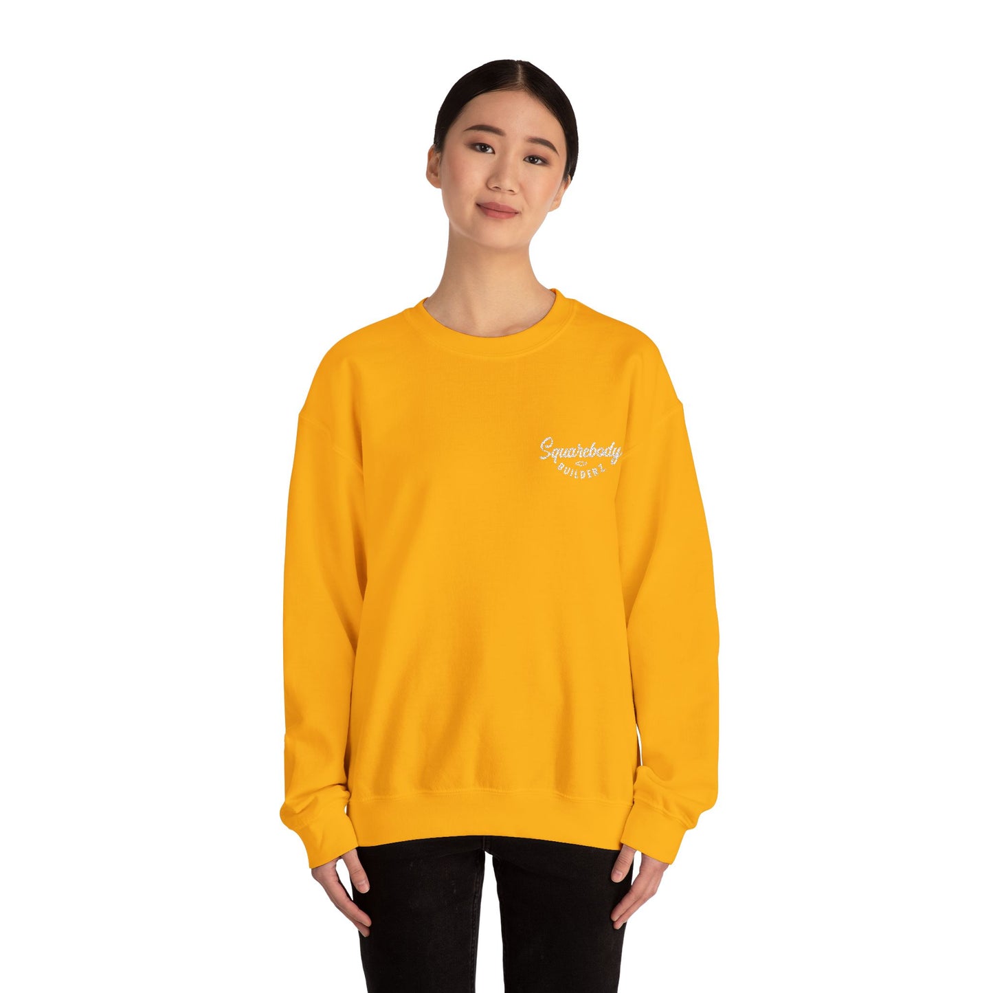 Embroidered LOGO crewneck sweater