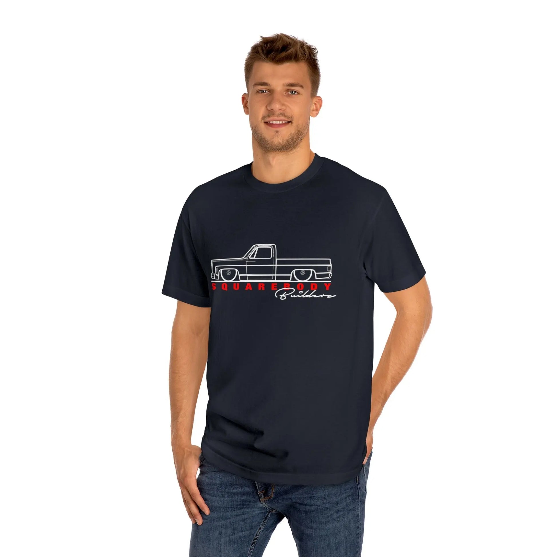 BACKYARD BUILT 73-87 C10  signature series Unisex Classic Tee Printify
