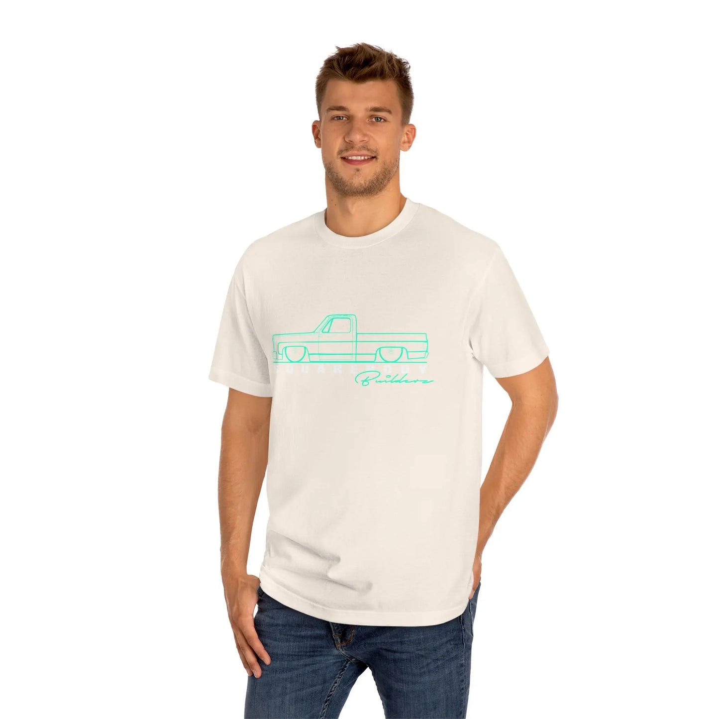 BACKYARD BUILT 73-87 C10  signature series Unisex Classic Tee Printify