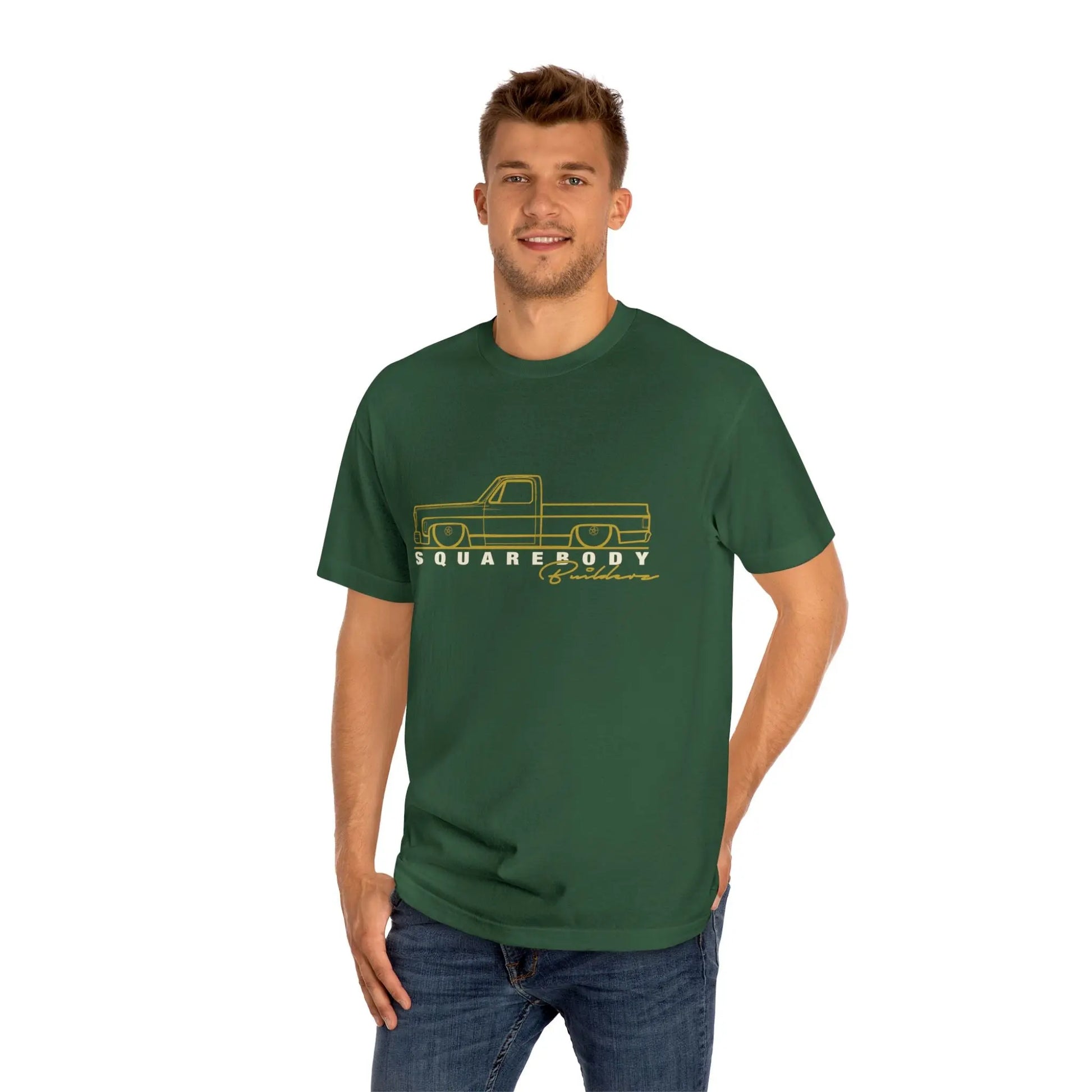 BACKYARD BUILT 73-87 C10  signature series Unisex Classic Tee Printify